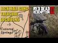 RDR2 ALL 3 Jack Hall Gang Map Treasure Locations