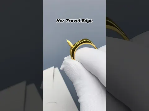 Her Travel Edge❤️. Stylish ring with discreet real-world function.#usafashion #usashorts #selflove