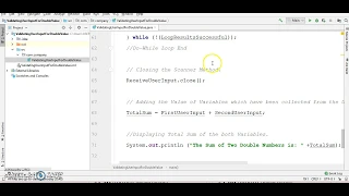 Validating User Input for Double Value Java programming Input Validation DoWhile IfElse