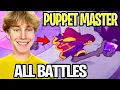Beating Prodigy PUPPET MASTER ALL BATTLES