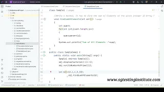Core Java OOPS Part - 11 Methods in Java Methods Void Methods Basic Assignments 01