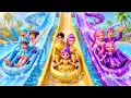 Lagu 😱 Golden Family VS Diamond Family VS Amethyst Family in Water Slide Challenge! | KPOP Demon Hunters