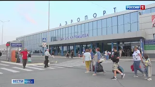 Уже несколько часов из Омска не может вылететь самолёт до Новосибирска