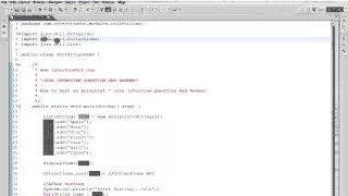 TAMIL HOW TO SORT AN ARRAYLIST IN JAVA DEMO