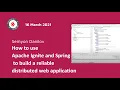 How to use Apache Ignite and Spring to build a reliable distributed web application