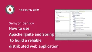 How to use Apache Ignite and Spring to build a reliable distributed web application
