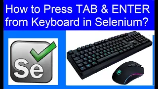 How to use Keyboard Keys in Selenium Webdriver