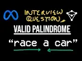 Valid Palindrome - LeetCode 125