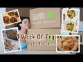 Trying HELLO FRESH for a Week