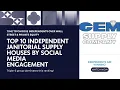 Top 10 Independent Janitorial Supply Houses by Social Media Engagement
