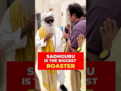 😂When Sadhguru Roasted Rajesh Kumar #sadhguru #rajeshkumar  #sadhgurulatest