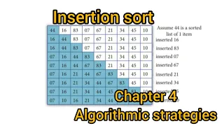 12th comp sci chapter 4 Insertion sort tamil explanation computerzone6908