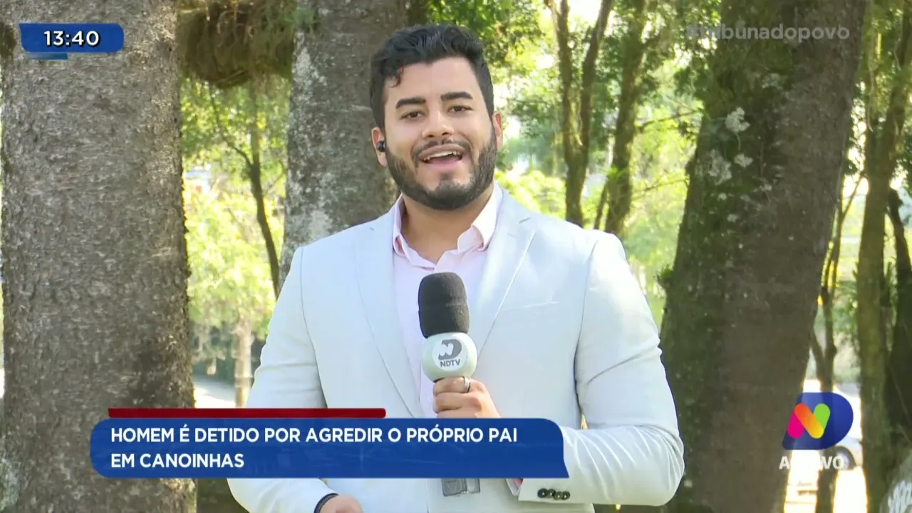 Homem é detido por agredir o próprio pai em Canoinhas