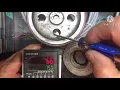 how to install Omron counter H7cx and encoder