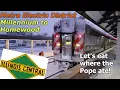 Metra s Electric District - Millennium Station to Homewood for Italian Food in a Snow Storm