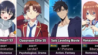 200 upcoming anime newly announced in 2026 first half 