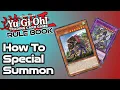 Yugioh Rule Book How to Special Summon Inherent and Non-Inherent Summons