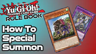 Yugioh Rule Book How to Special Summon Inherent and Non-Inherent Summons