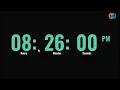 How To Create Digital Clock Using HTML CSS JavaScript Simple Project 1