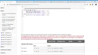 Problem Solving through Programming in C WEEK 4 Programming Assignment 01
