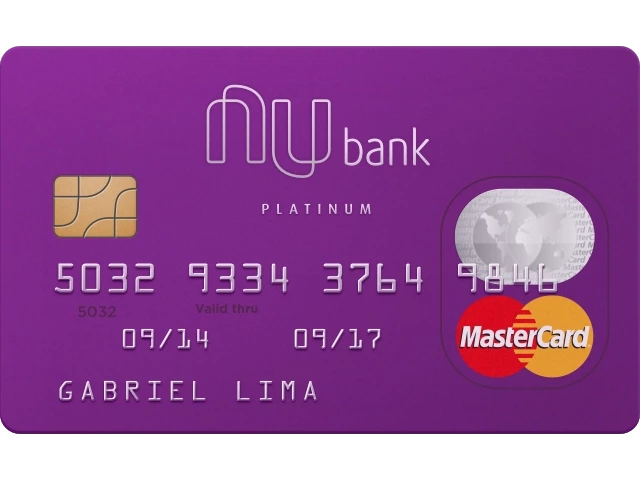 NUBANK CARTÃO DE CREDITO INTERNACIONAL SEM ANUIDADE