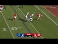 Laiatu Latu picks off Patrick Mahomes leading to a Michael Pittman touc own