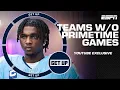 Reacting to 5 teams having ZERO primetime games in 2026 Get Up YouTube Exclusive