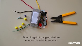 Diva Fan Control Light Switch Install