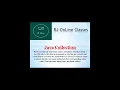 RJ-OnLine Classes - Collection SetBc T Y B Sc Computer Science Lab Book Programs-Java Collection