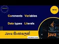 How to use java in Sinhala