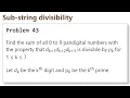 Project Euler Problem 43