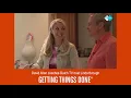 David Allen coaches Dutch TV host Linda through GTD