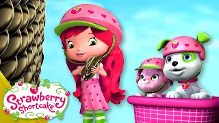 Strawberry Shortcake's Giant Seed Hunt! 🍓 Berry Bitty Adventures 🍓 Cartoon for Kids
