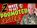 2 WAYS TO GET PROMOTED FASTER IN THE ARMY NATIONAL GUARD