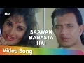 Download Lagu Saawan Barasta Hai (HD) | Shandar (1990) | Mithun Chakraborty | Meenakshi Sheshadri | Rain Song