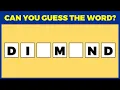 Guess The Word Game Complete The Word From The Letters