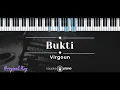 Download Lagu Bukti – Virgoun (KARAOKE PIANO - ORIGINAL KEY)