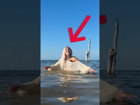 Esto es lo más peligroso que he intentado en el mar😳😅🌊