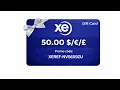 XE Money Transfer 2026 Get a 50 Euro US Dollar or British Pound Gift Card