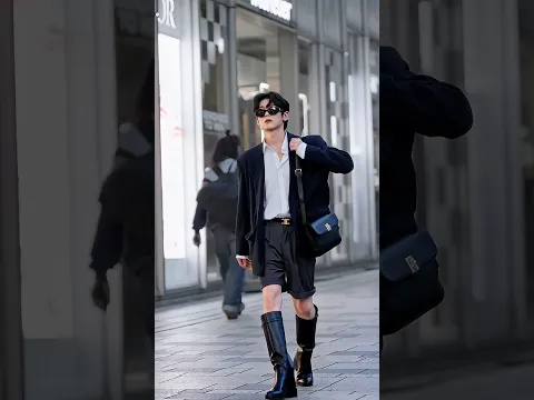 Men’s long boots ootd