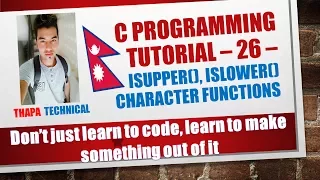 C Programming Tutorial - 26