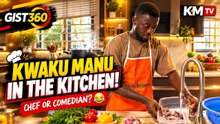 😂🔥 KWAKU MANU IN THE KITCHEN! WHO’S READY TO EAT? 🍳👨‍🍳