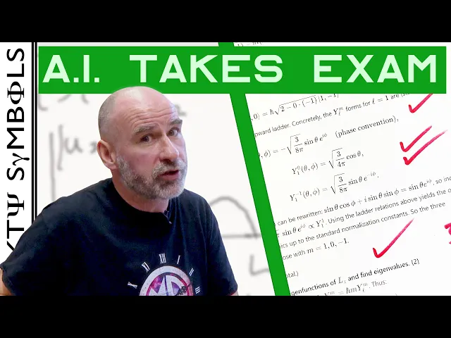 Video: Marking Exam Done by A.I. - Sixty Symbols