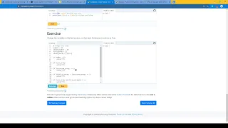 Python Lesson - boolean logic