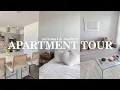 APARTMENT TOUR minimal modern cozy 1 bed 1 bath outside of Boston