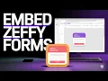 How to embed zeffy donation forms into wordpress website