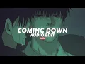 Download Lagu coming down x hotlline bling (tiktok version) || the weeknd \u0026 drake [edit audio]