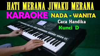 Download SEMUA TAU - Caca Handika | KARAOKE Nada Wanita | Dangdut Lawas MP3