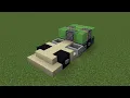how to make a moving car in minecraft