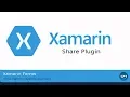 Share Content using Share Plugin - Xamarin Forms Tutorial
